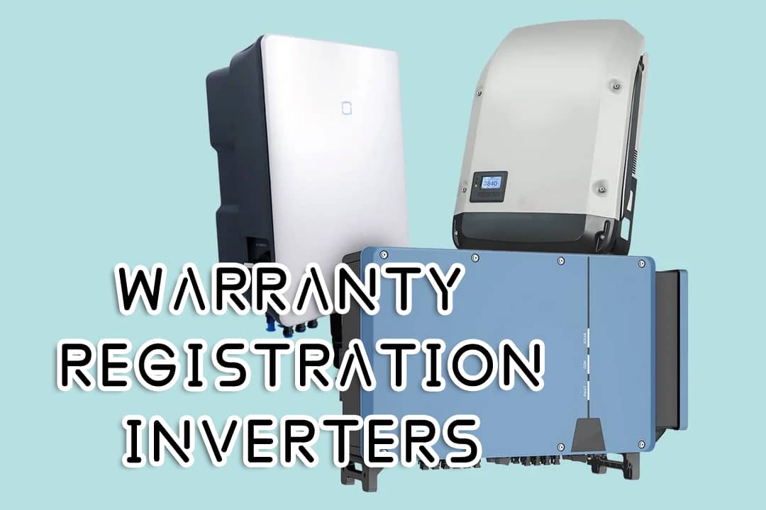 Warranty Registration Inverters